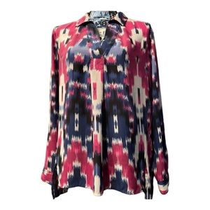 Womens Blouse - Colored, Pink, Purple, White Inkat Design.